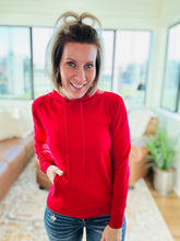 Load image into Gallery viewer, Kangaroo Pocket Hoodie Sweaters 2 Colors