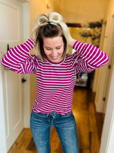 Load image into Gallery viewer, Stripe Long Sleeve 2 Colors