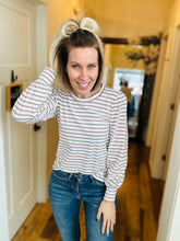 Load image into Gallery viewer, Stripe Long Sleeve 2 Colors
