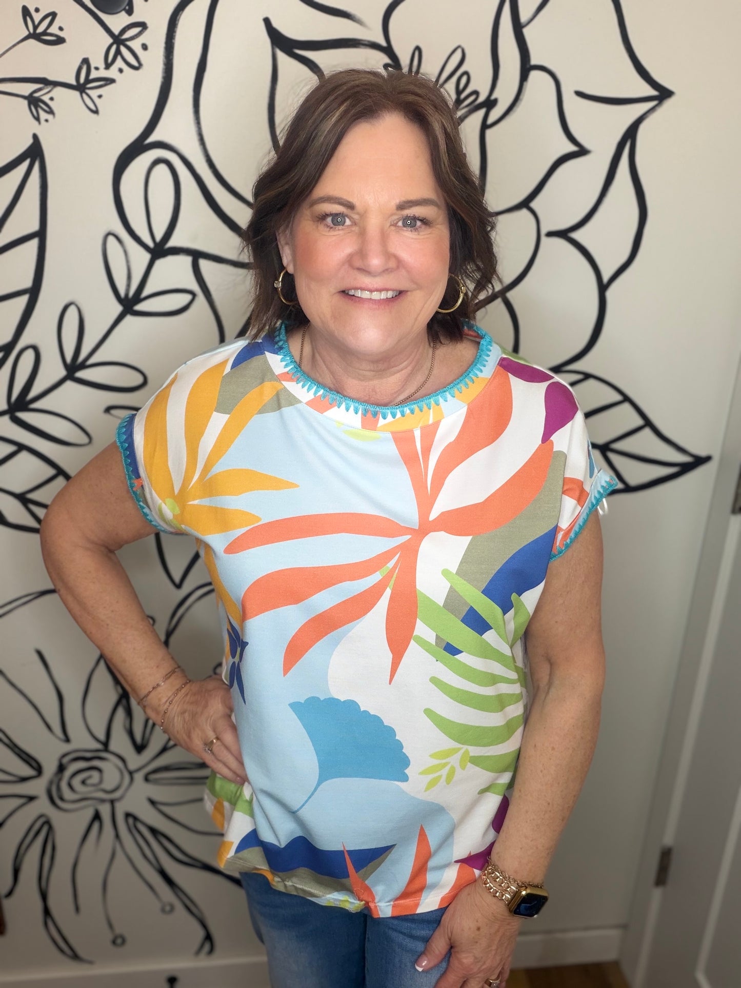 A LA CARTE TROPICAL TOP