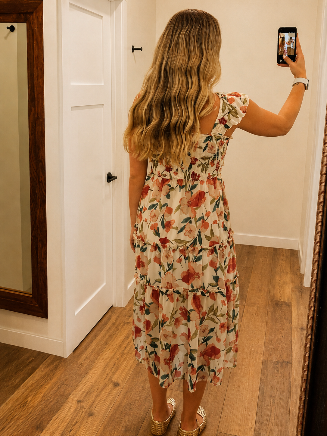 SWEET BLOSSOM MIDI DRESS