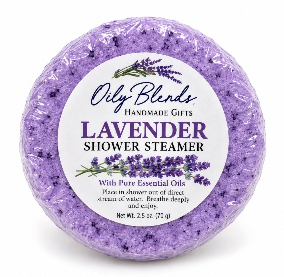 ESSENTIAL OIL SHOWER
STEAMERS
