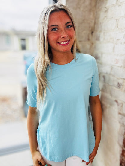 Soft Sky Blue Tee