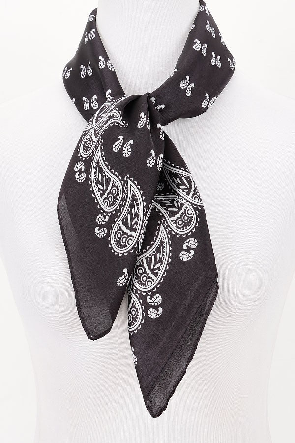 MULTI PRINT BANDANA SCARF