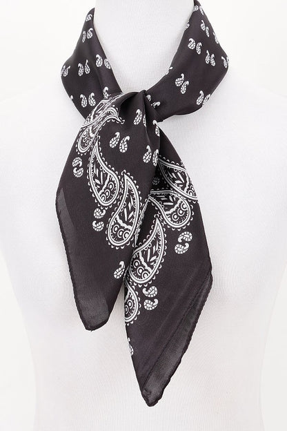 MULTI PRINT BANDANA SCARF
