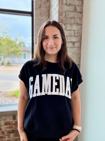 GAME DAY EMBROIDERED TEE