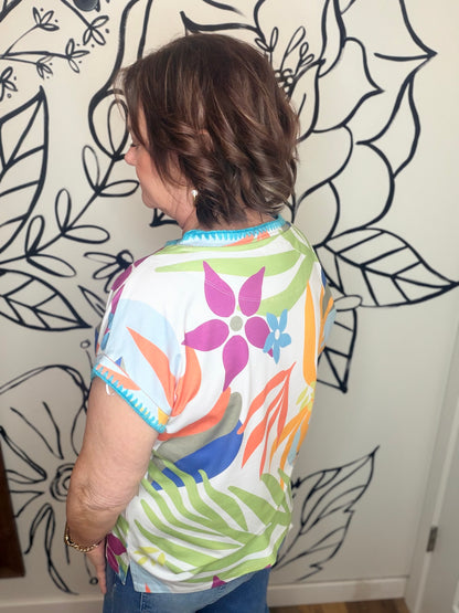 A LA CARTE TROPICAL TOP