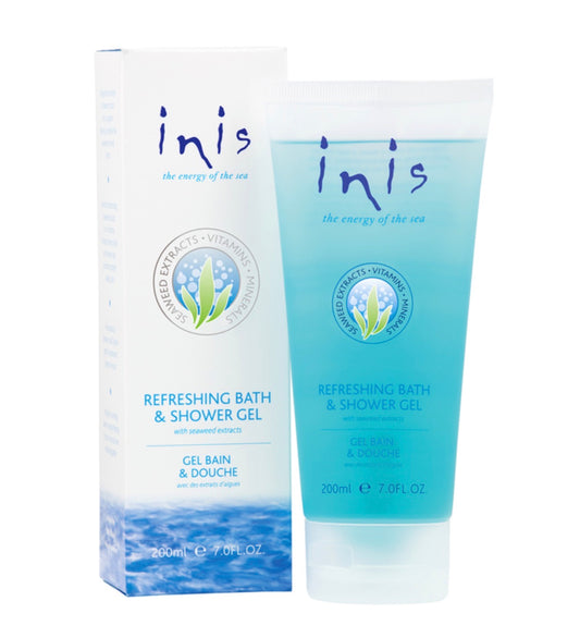 Inis Refreshing Bath & Shower Gel 7fl oz