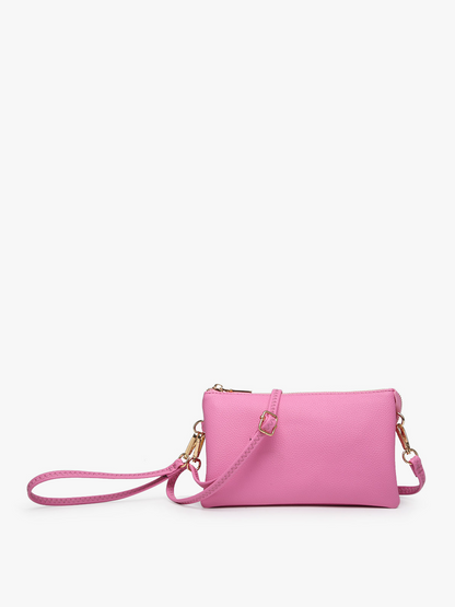 CROSSBODY/WRISTLET—MULTIPLE COLORS