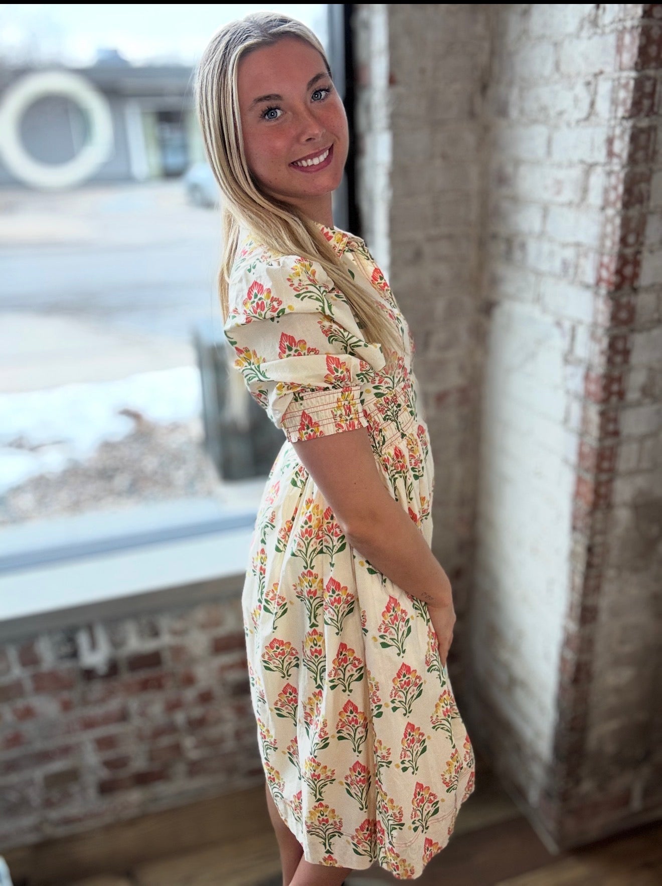 Floral Print Dress