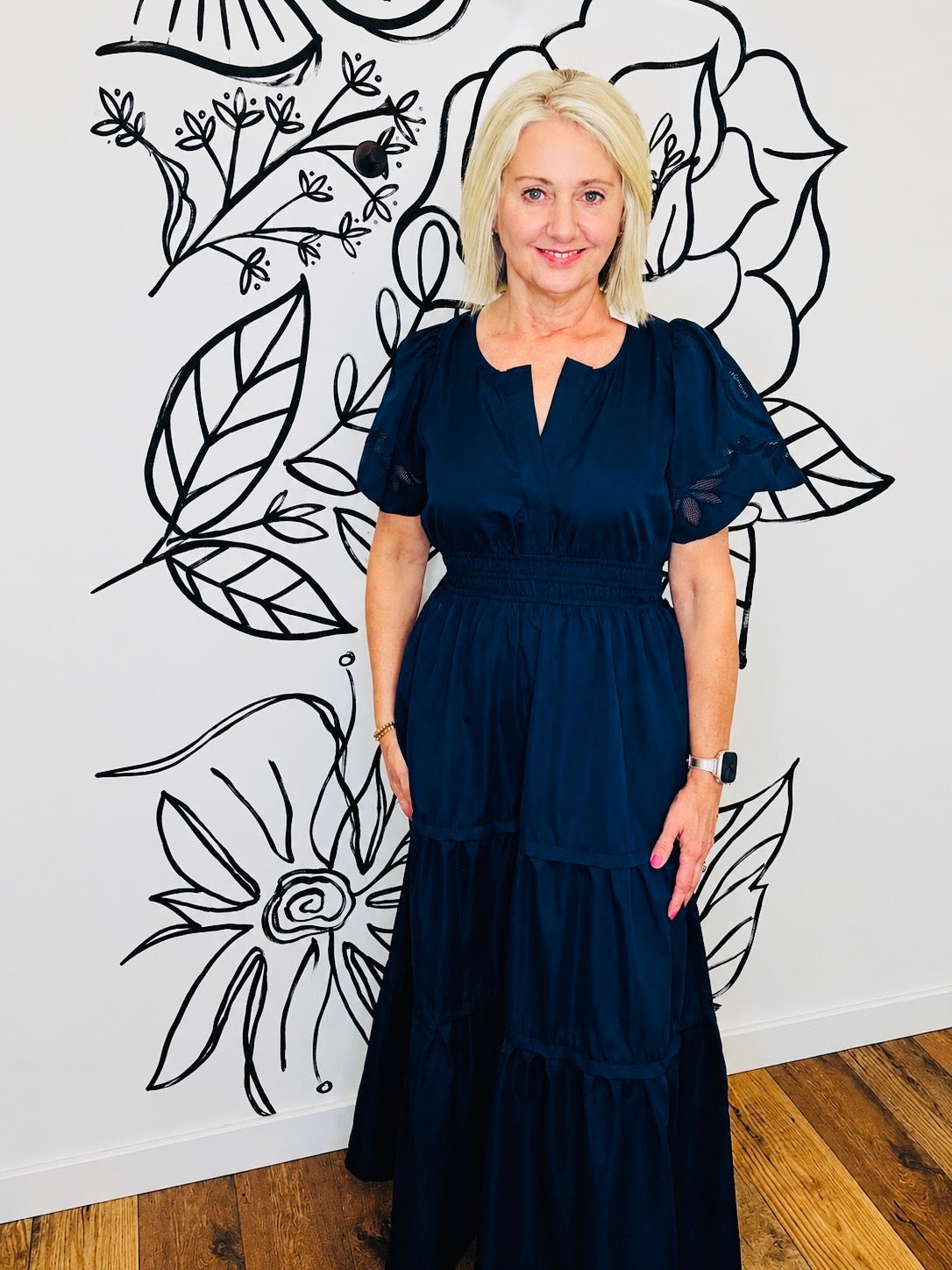 MADISON MIDNIGHT BLUE MAXI DRESS