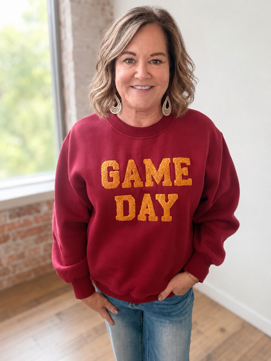 GAME DAY LONG SLEEVE SWEATSHIRT