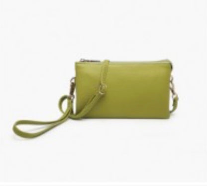 CROSSBODY/WRISTLET—MULTIPLE COLORS