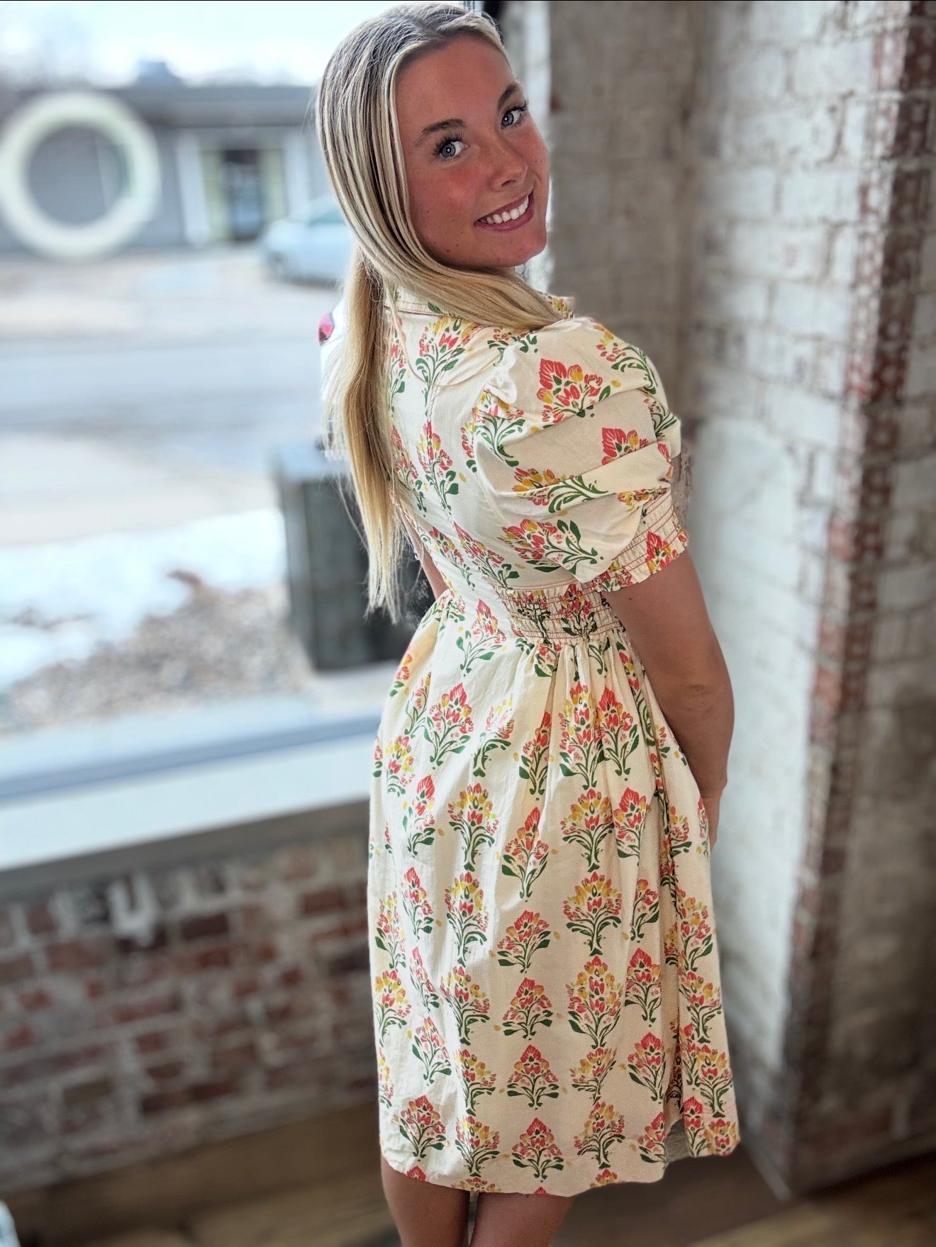 Floral Print Dress