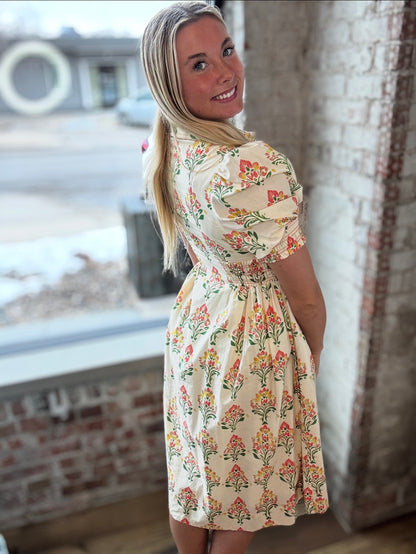 Floral Print Dress