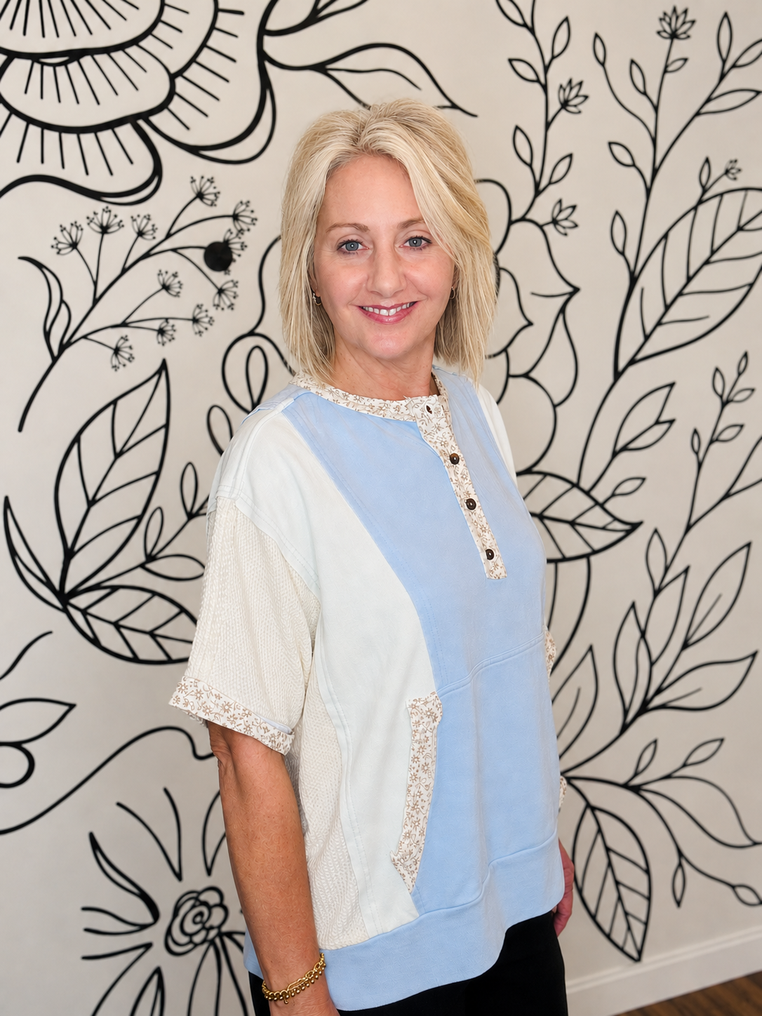 SAGE AND FIG SERENITY TOP