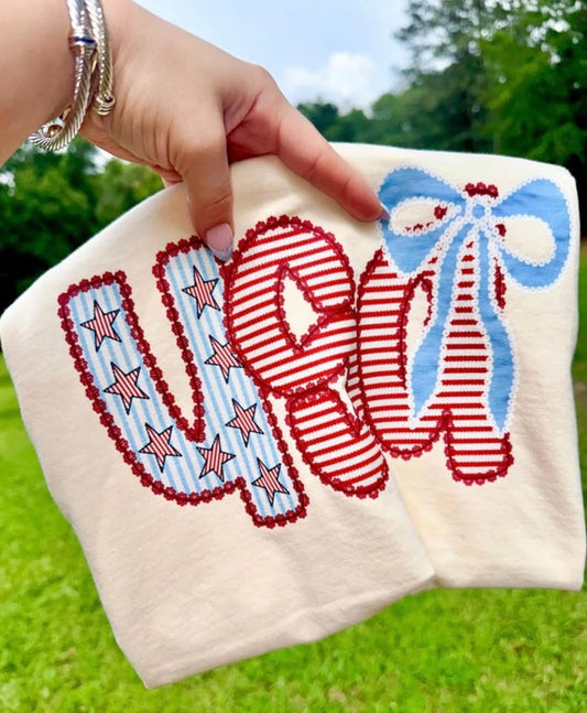 IVORY USA GRAPHIC TEE