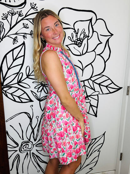 TULIP PRINT DRESS