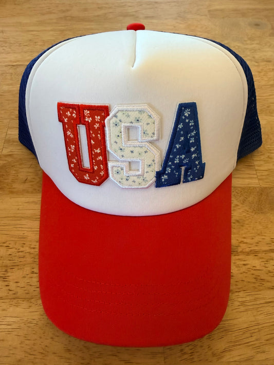 USA TRUCKER HAT