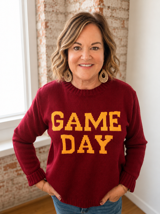 GAME DAY SWEATER
