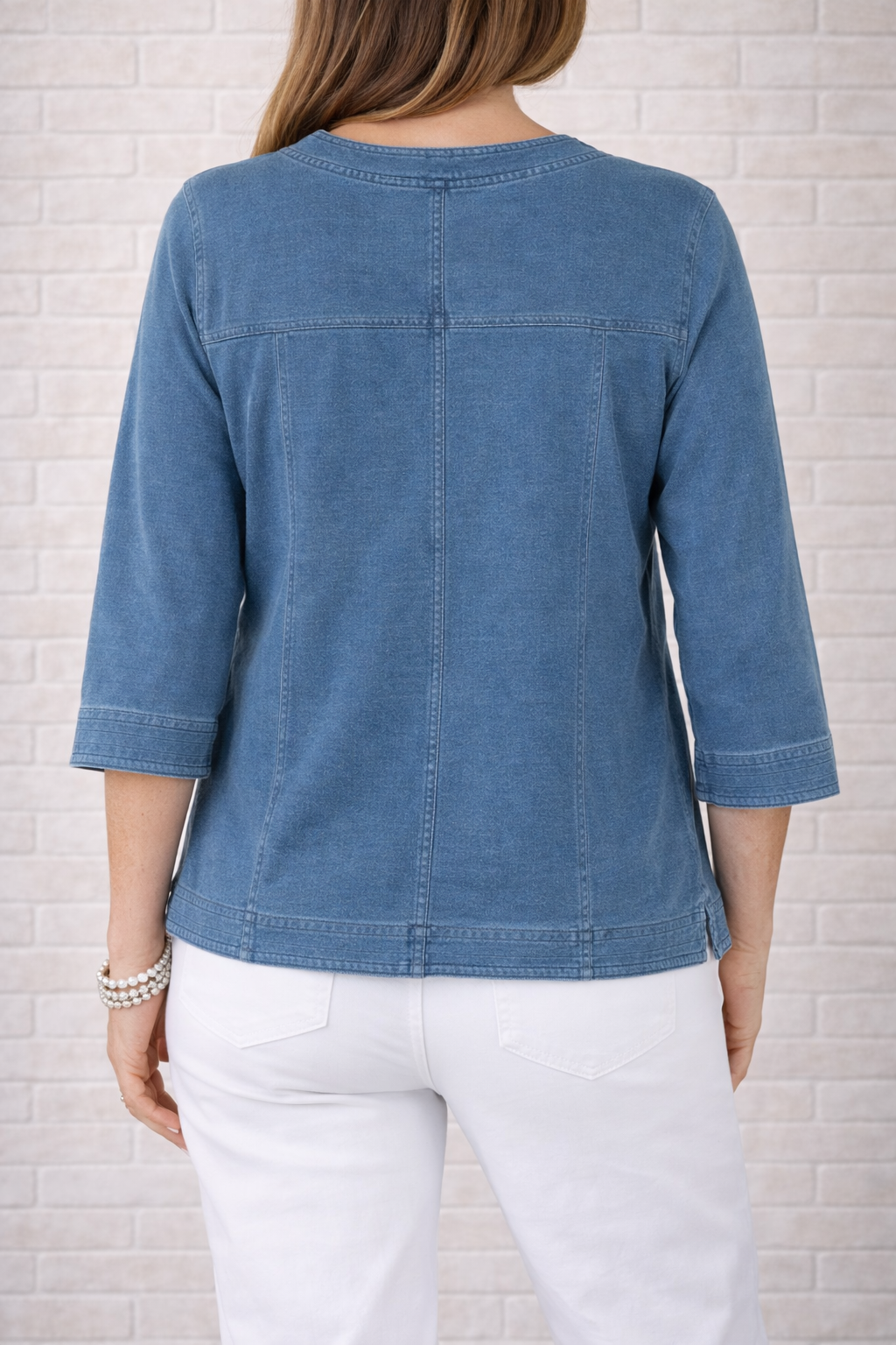 Wild Palms Mineral Wash Button-Front Cardigan