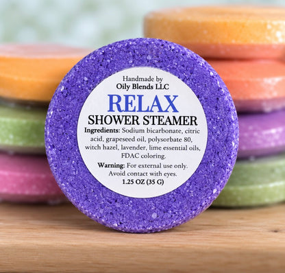 ESSENTIAL OIL SHOWER
STEAMERS
