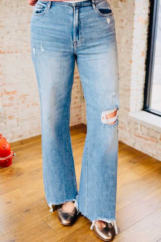 Hidden Distressed Dad Jean