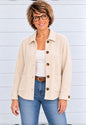 JOAN TEXTURED JACKET WITH POCKETS