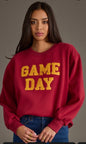 MAROON & GOLD GAME DAY SWEATER 3D