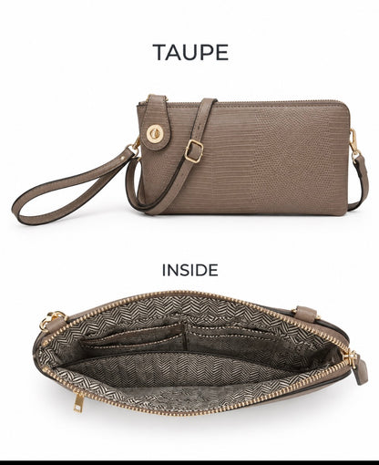 KENDALL LIZARD CROSSBODY/WRISLET