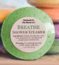 ESSENTIAL OIL SHOWER
STEAMERS
