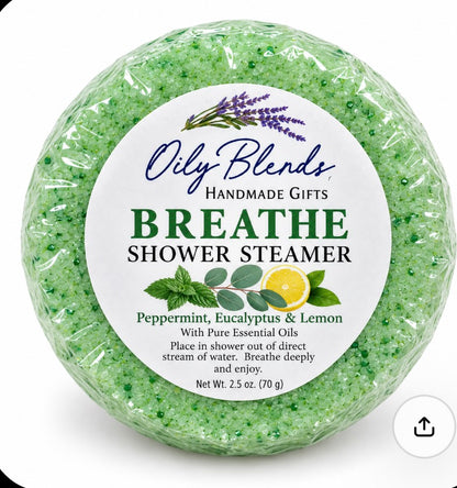 ESSENTIAL OIL SHOWER
STEAMERS
