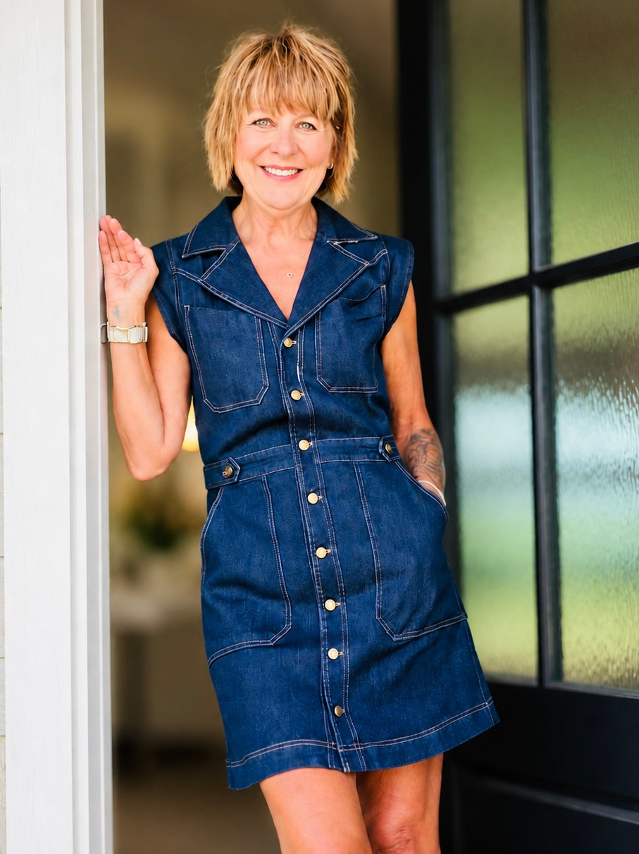 DEANNA DENIM DAYS DRESS