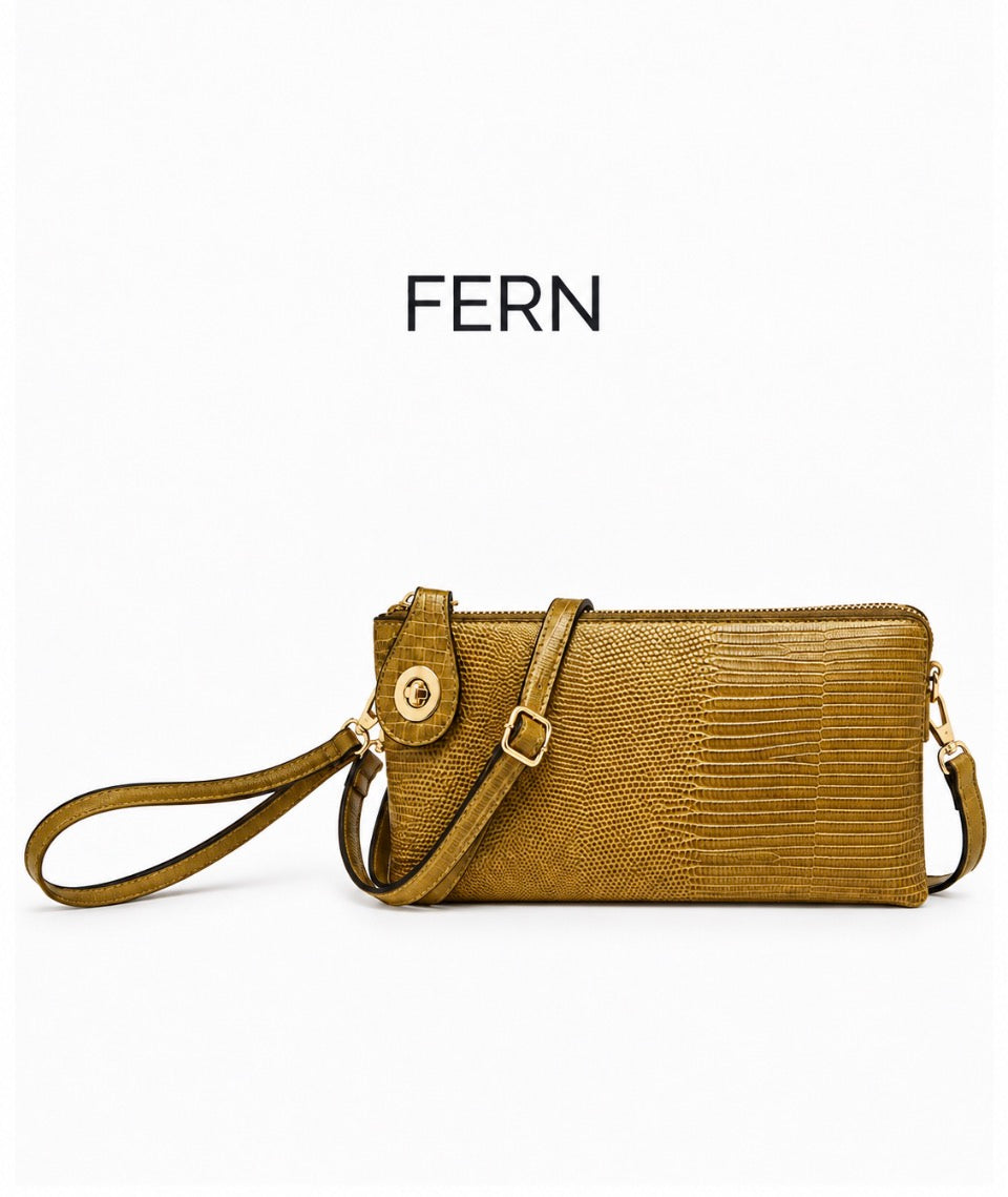 KENDALL LIZARD CROSSBODY/WRISLET