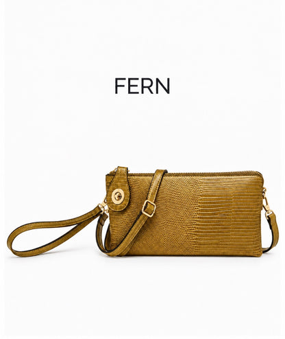 KENDALL LIZARD CROSSBODY/WRISLET