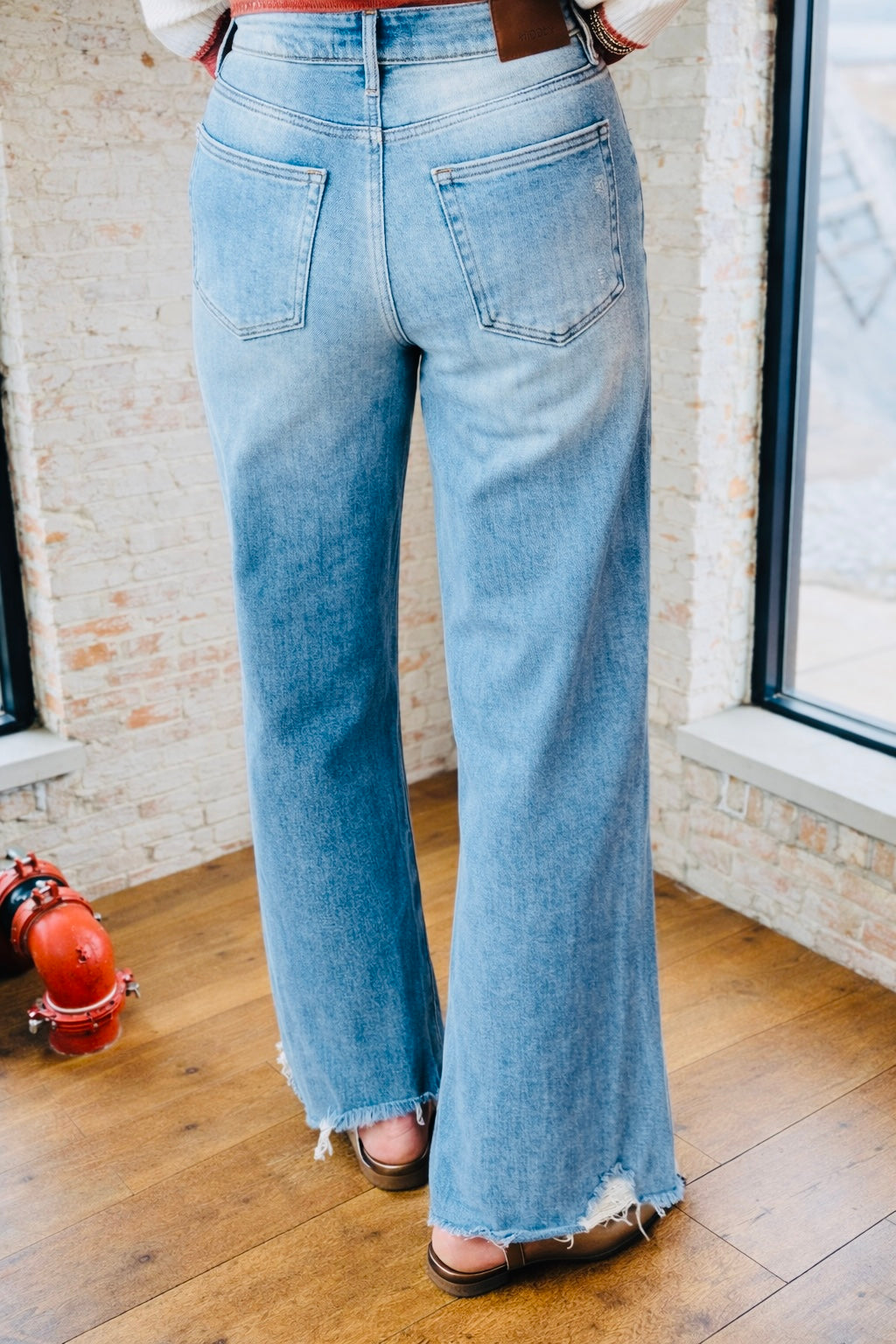 Hidden Distressed Dad Jean