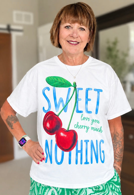 SWEET NOTHING CHERRY TEE