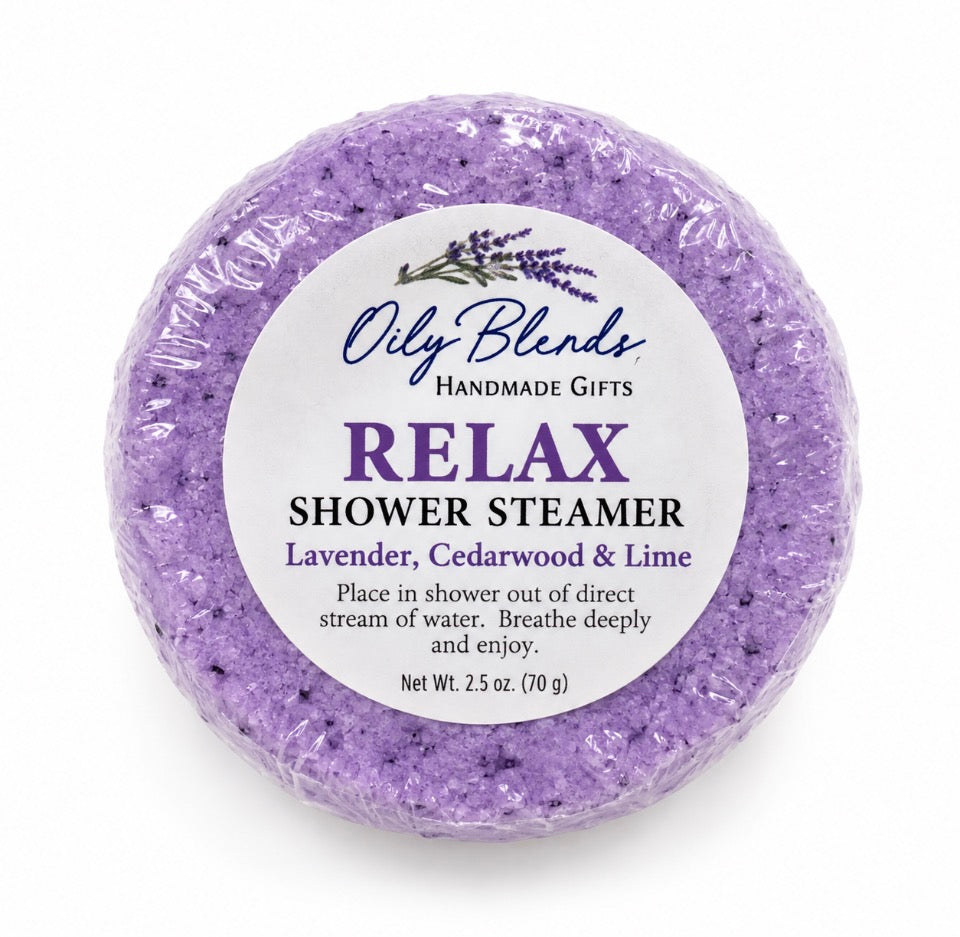 ESSENTIAL OIL SHOWER
STEAMERS