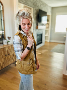 Mustard Utility Vest