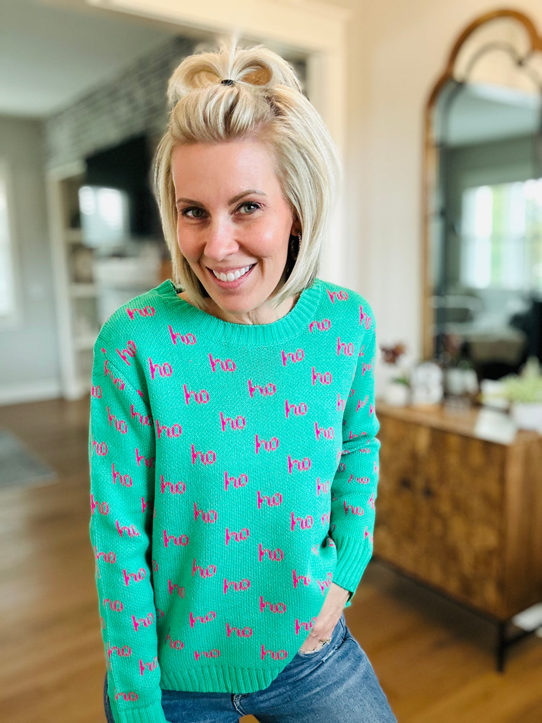 Ho Ho Repeat Sweater •online exclusive•