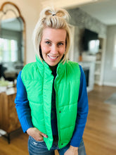 Load image into Gallery viewer, Bright Green Vest •online exclusive•
