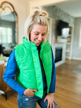 Load image into Gallery viewer, Bright Green Vest •online exclusive•
