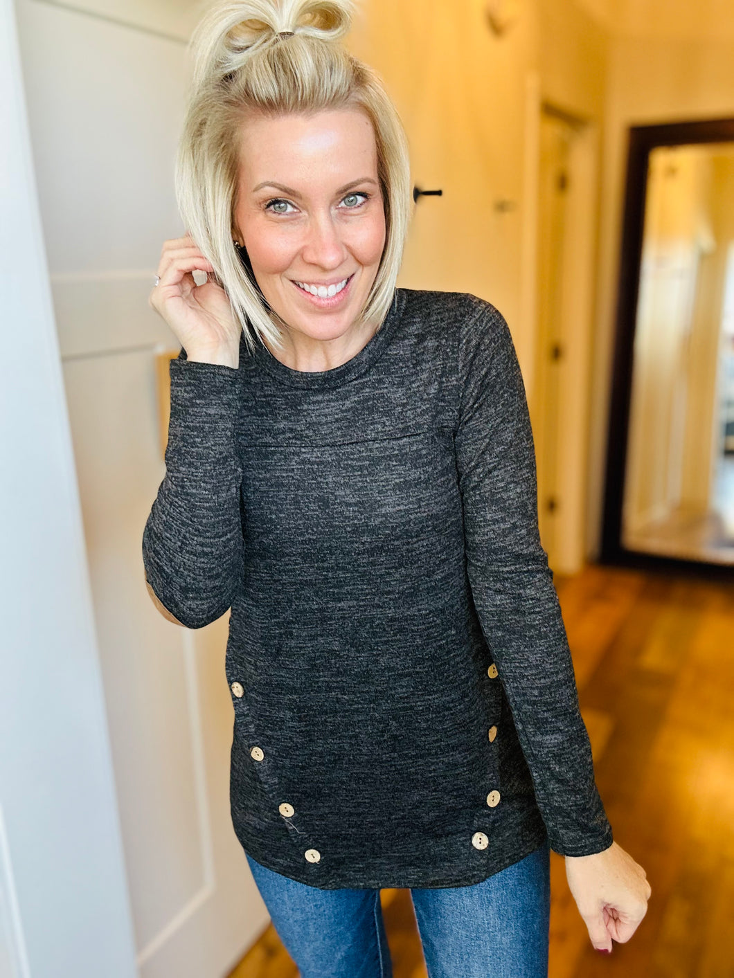 Button Detail Tunic