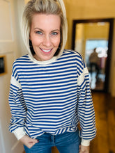 Load image into Gallery viewer, Royal Stripe Pullover
