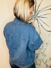 Load image into Gallery viewer, Risen Oversized Denim Jacket S-Xl
