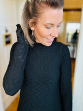 Load image into Gallery viewer, Lace Mock Neck Top
