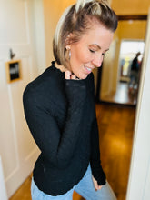 Load image into Gallery viewer, Lace Mock Neck Top
