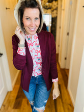 Load image into Gallery viewer, Cranberry Pocket Cardigan
