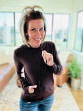 Load image into Gallery viewer, Kangaroo Pocket Hoodie Sweaters 2 Colors
