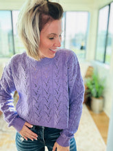 Load image into Gallery viewer, Purple Sweater
